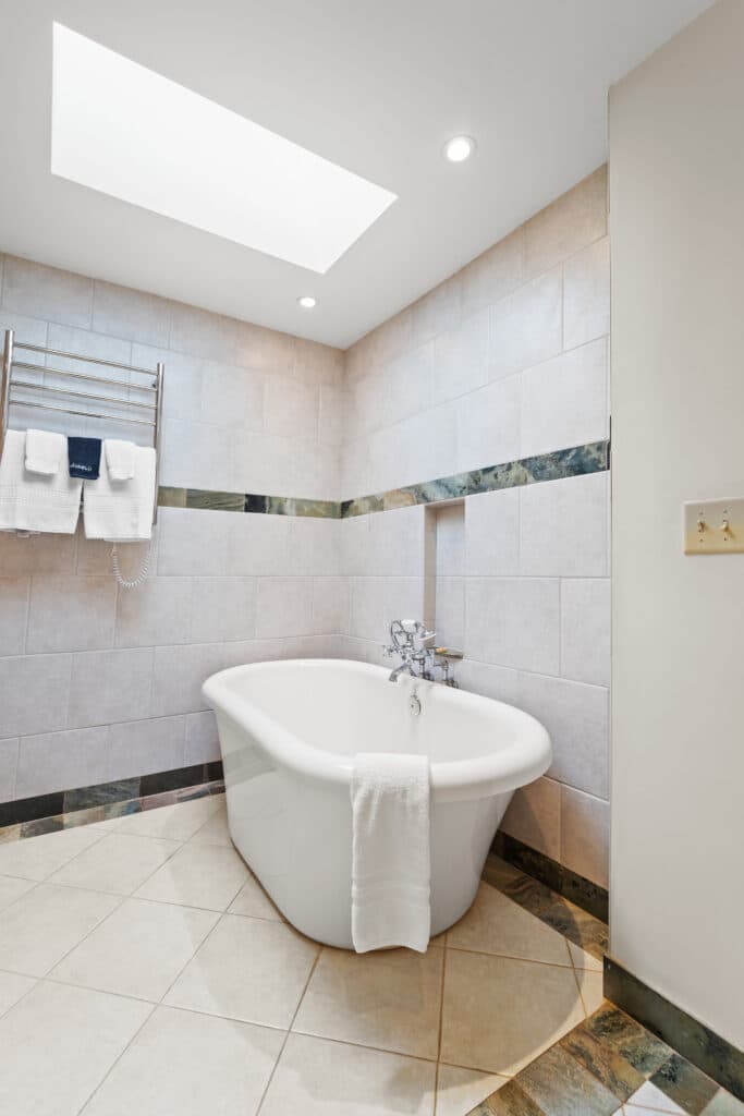 bathtub.
