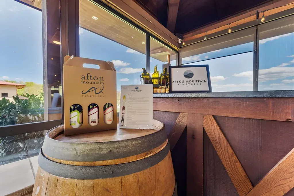 afton mountain vineyards tasting room 2025.