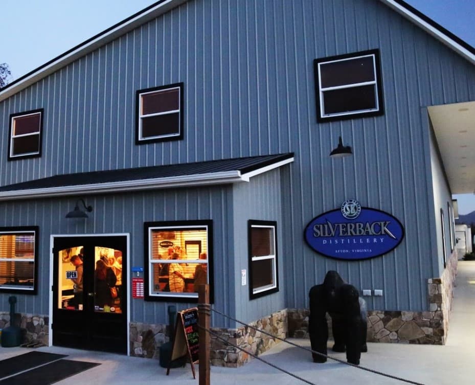 Silverback Distillery house.