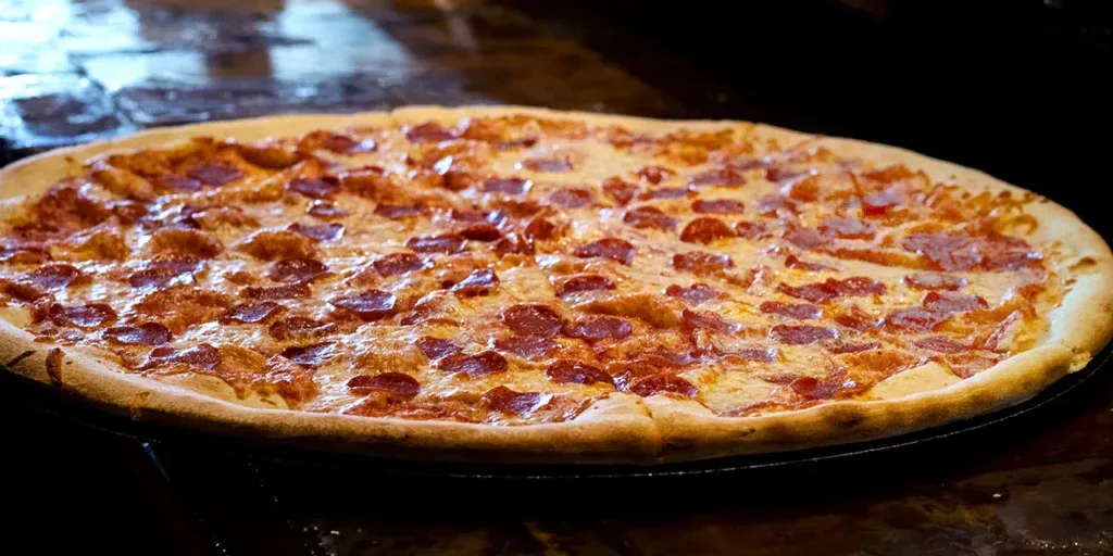 Pepperoni pizza.