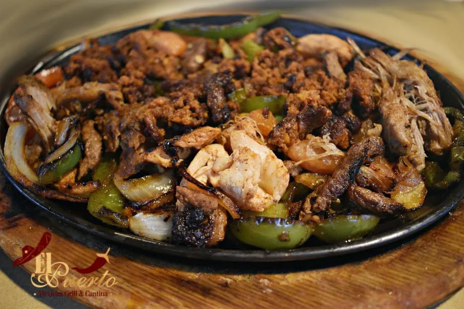 Sizzling plate.