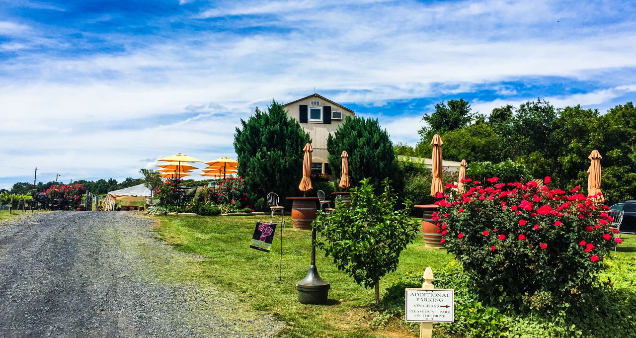 Wineries front view.